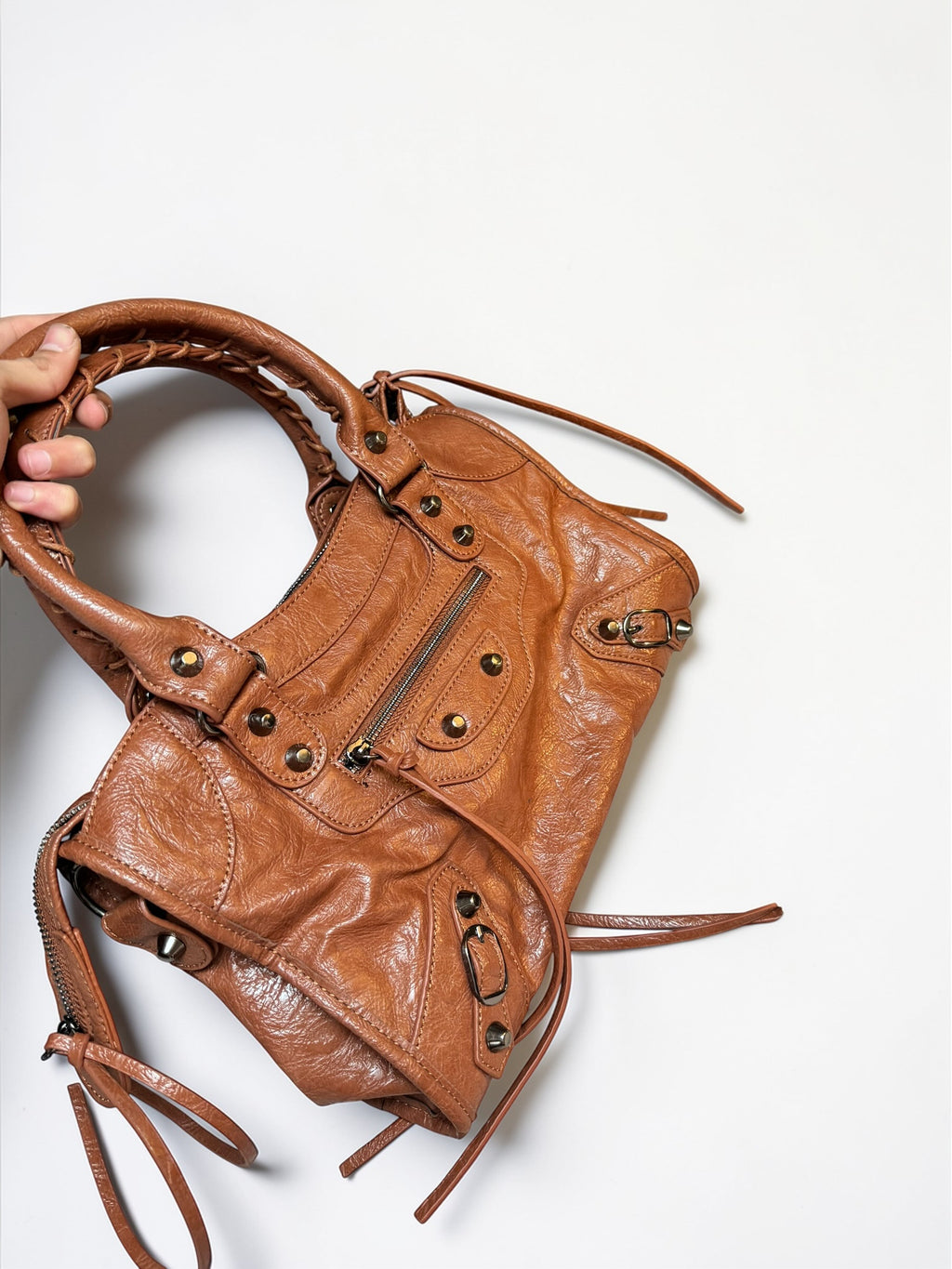Sac City marron tendance – Style urbain chic