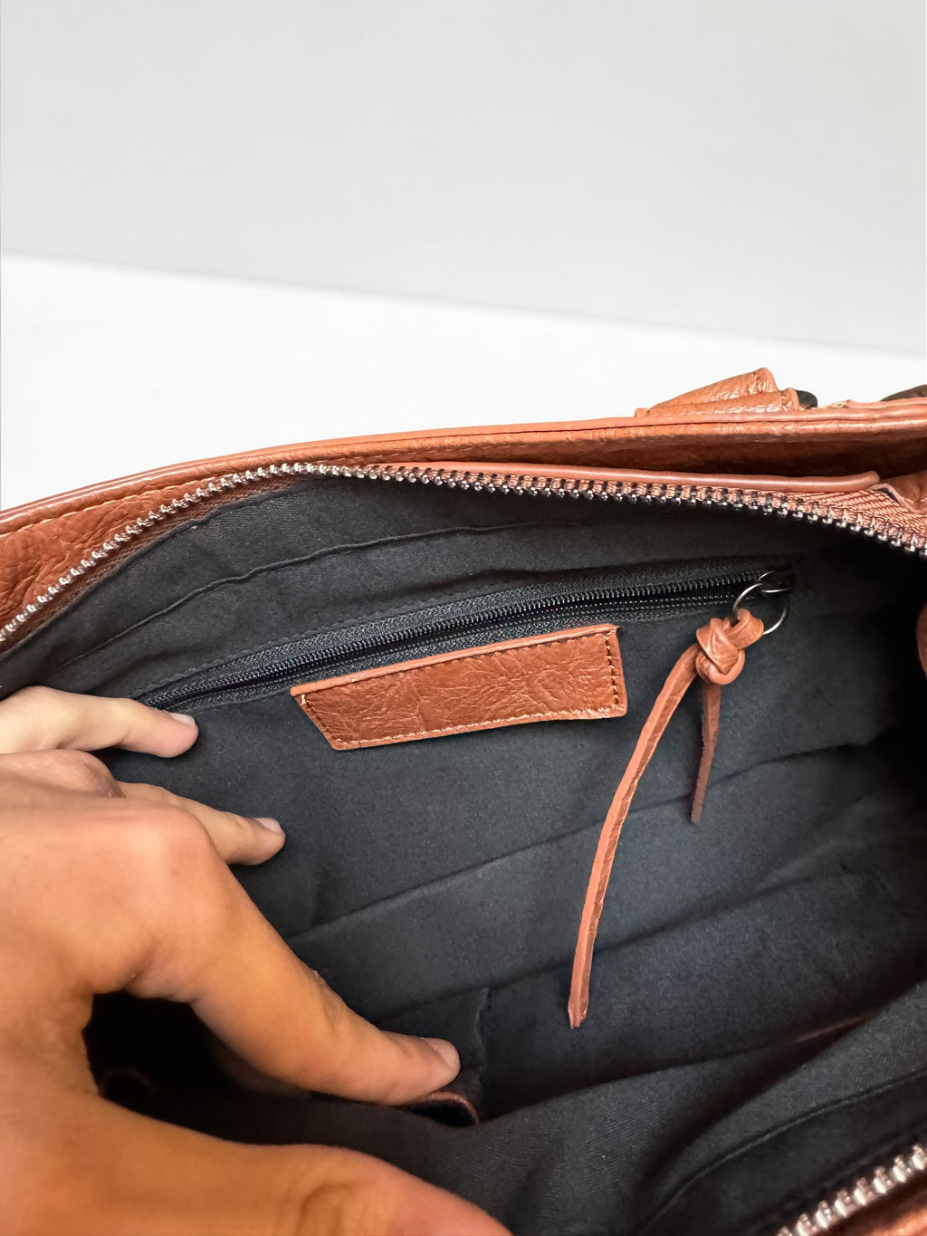Sac City marron tendance – Style urbain chic