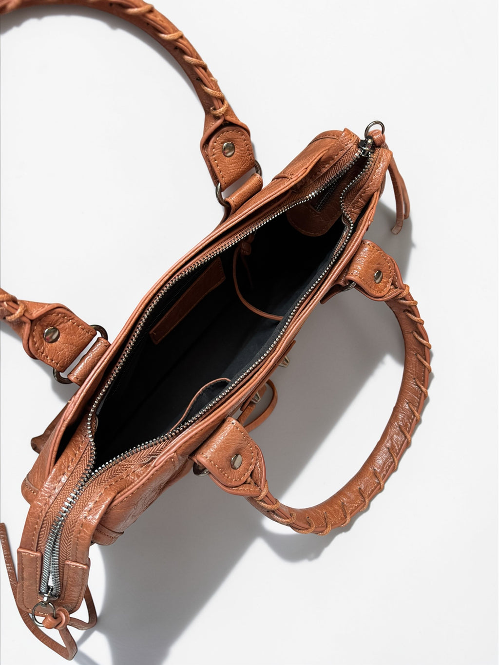 Sac City marron tendance – Style urbain chic
