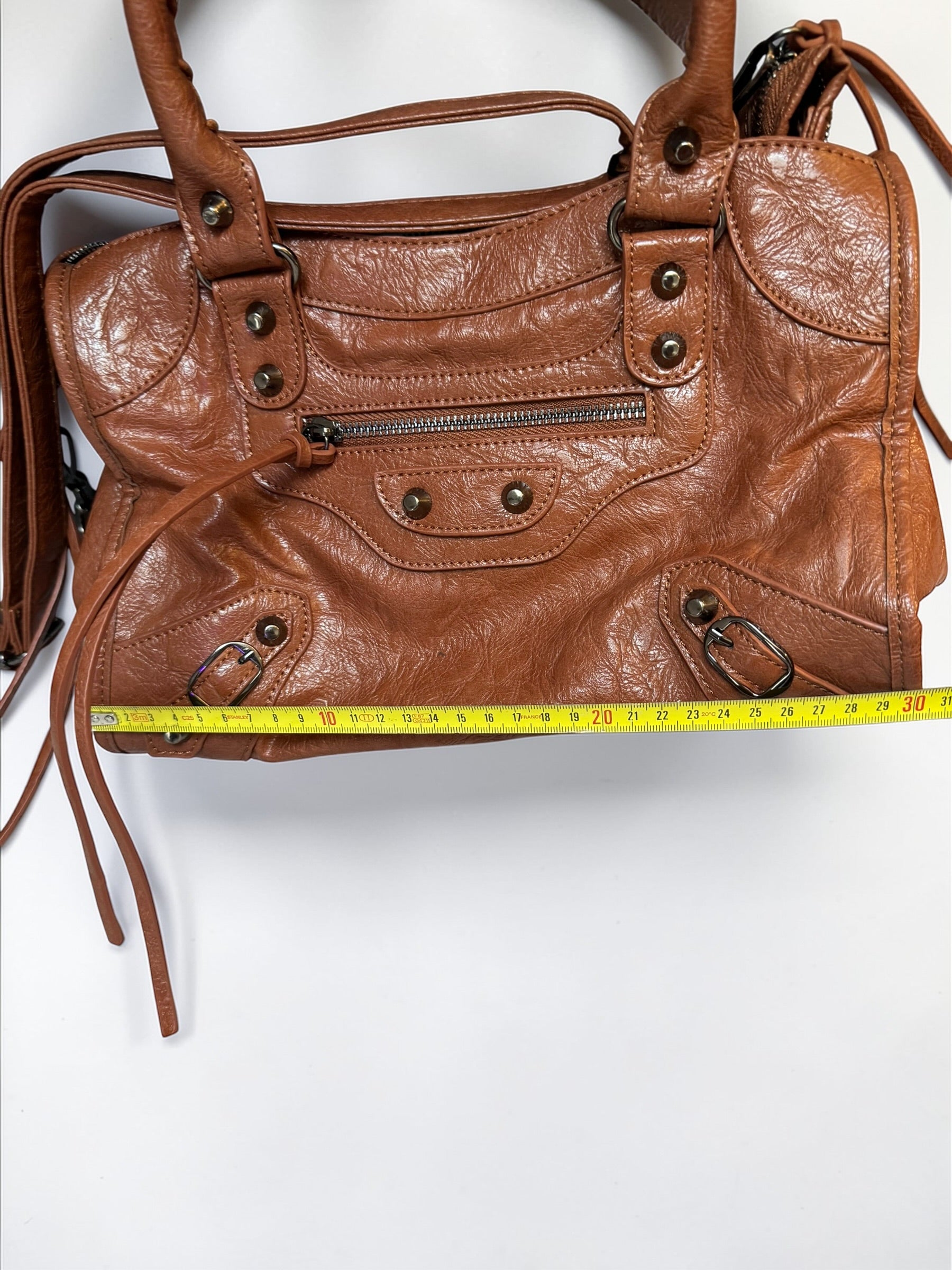Sac City marron tendance – Style urbain chic