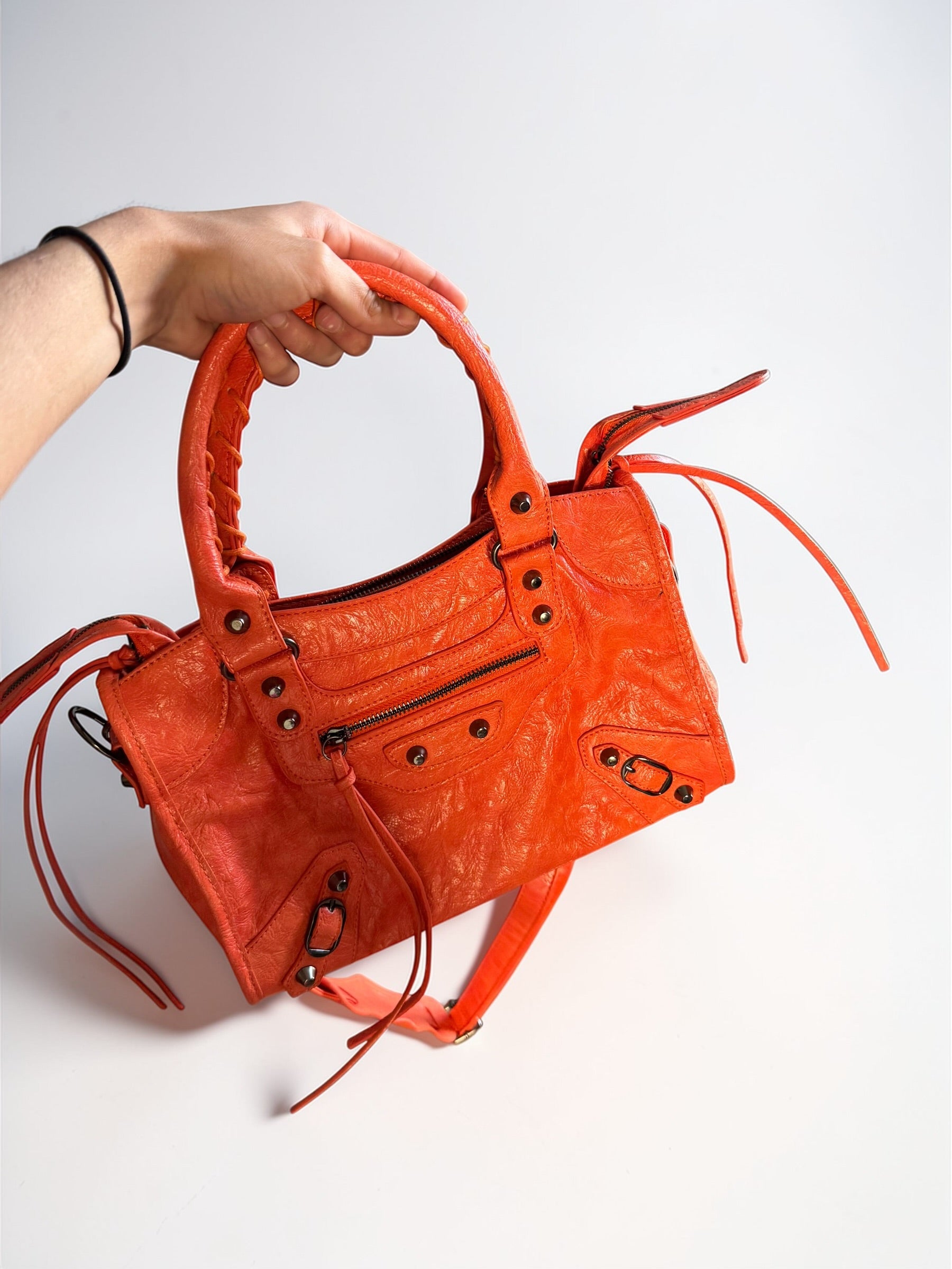 Sac City orange – Élégance urbaine & style tendance
