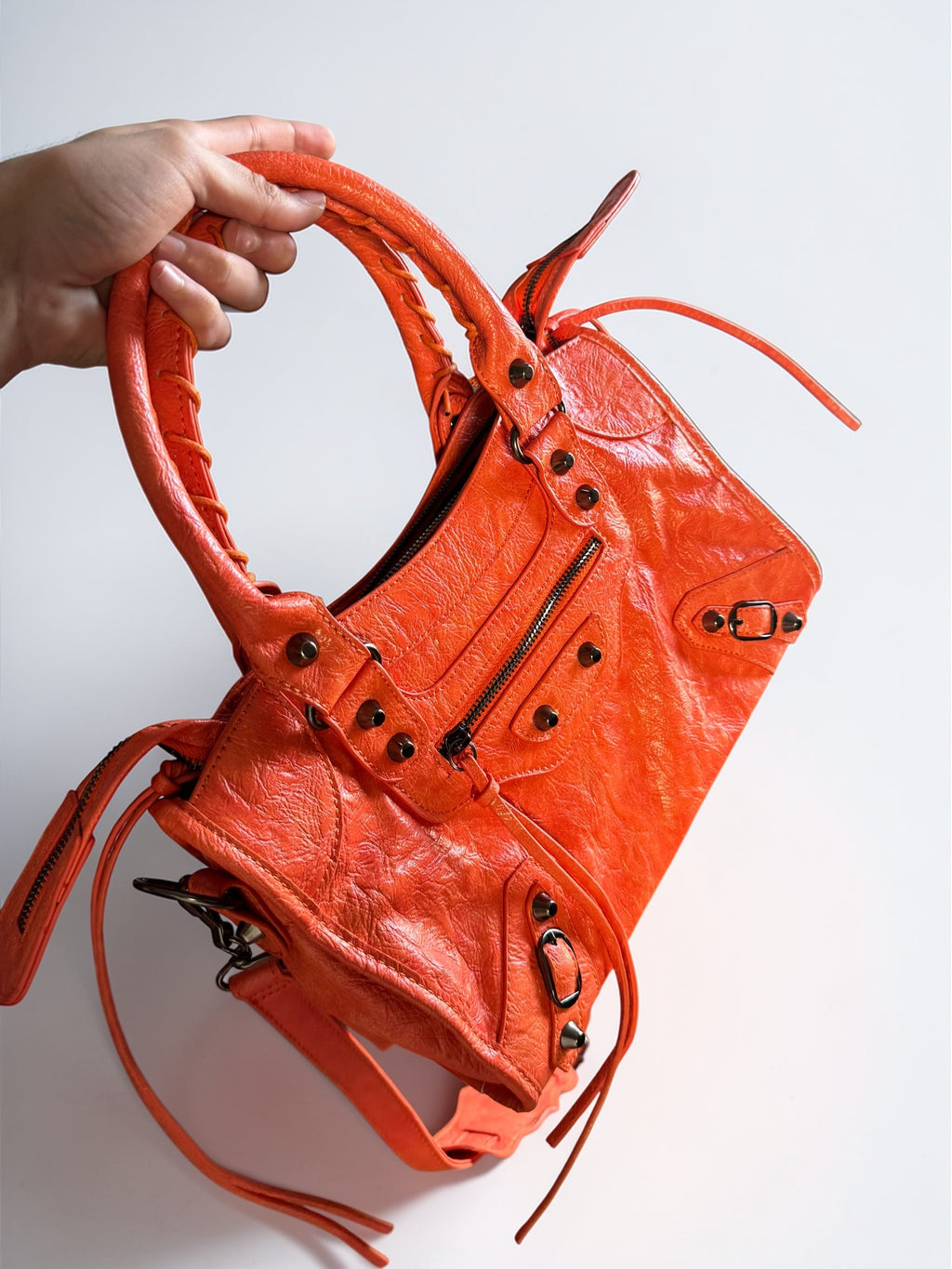 Sac City orange – Élégance urbaine & style tendance