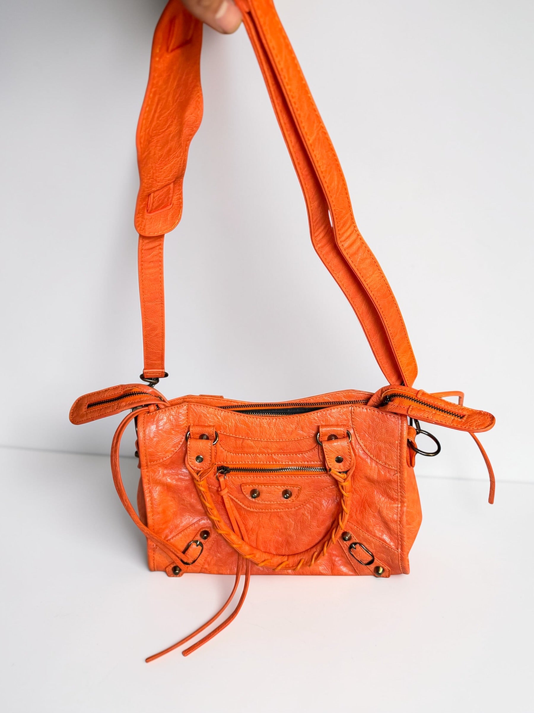 Sac City orange – Élégance urbaine & style tendance