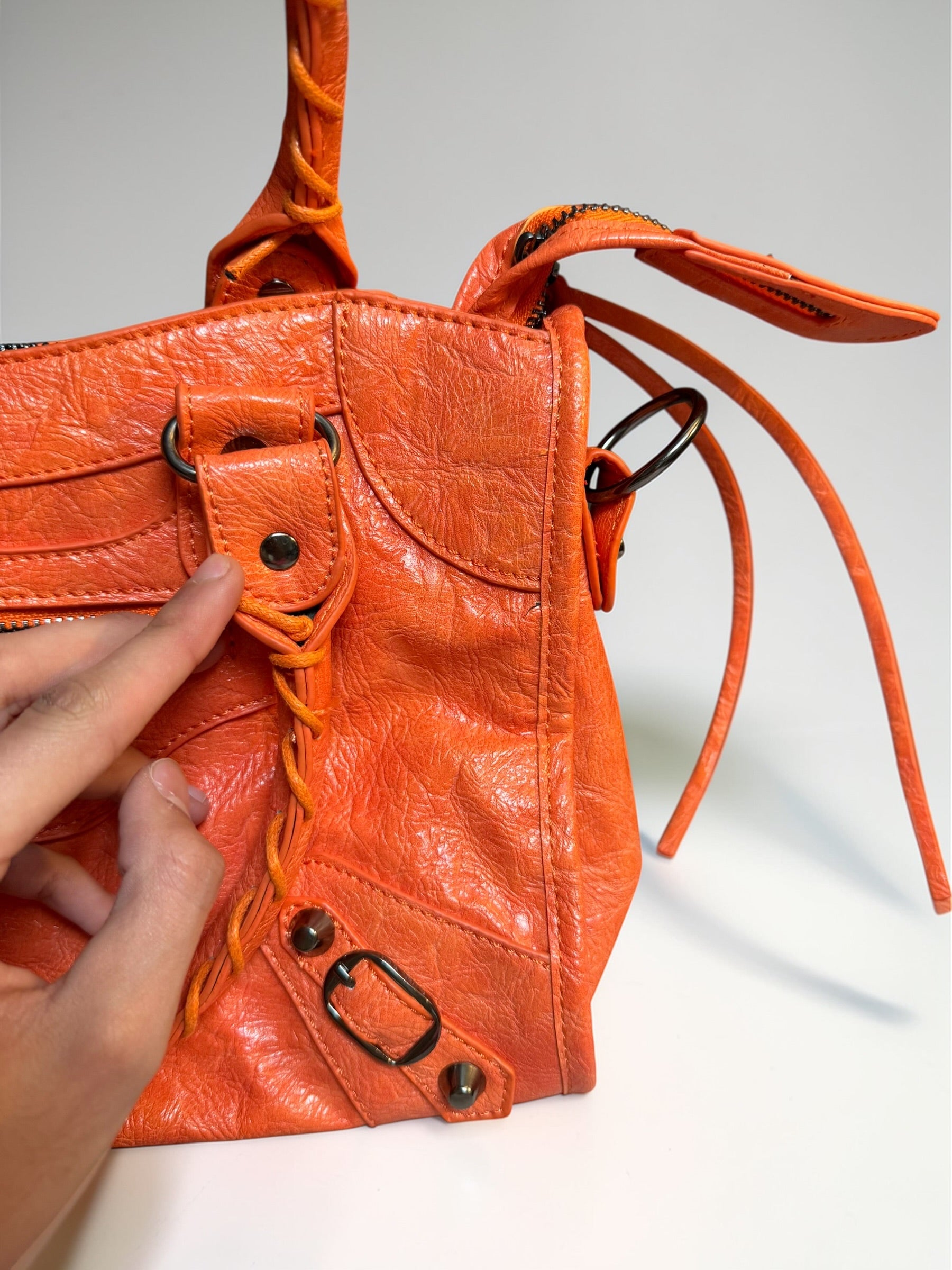 Sac City orange – Élégance urbaine & style tendance